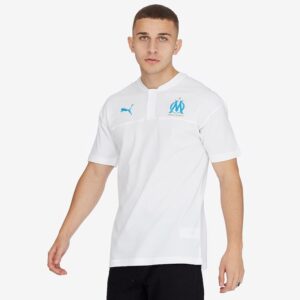 Puma-Marseille-19-20-Casuals-Polo-Puma-White-Bleu