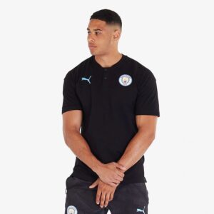 Puma-Man-City-19-20-Casuals-Polo-SS-Puma-Black
