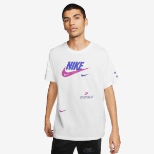 تیشرت نایک مدل sportswear (سفید)