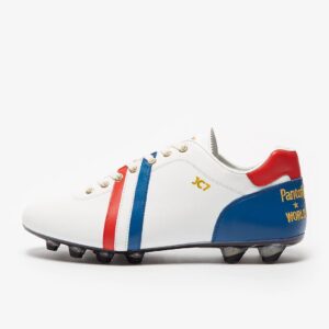 کفش فوتبال پانتوفولا دورو مدل FG Lazzarini Made in italy France Edition (سفید)