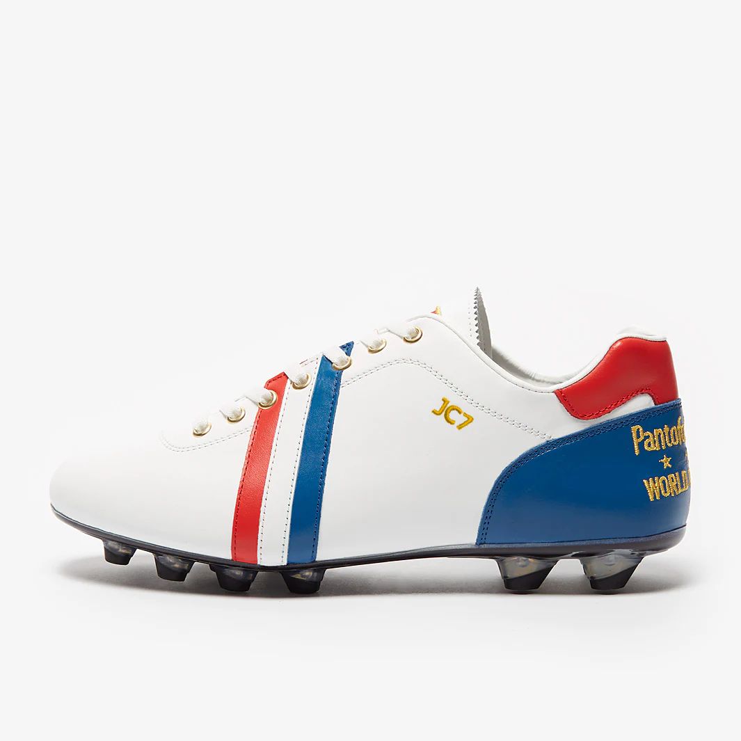 کفش فوتبال پانتوفولا دورو مدل FG Lazzarini Made in italy France Edition (سفید)