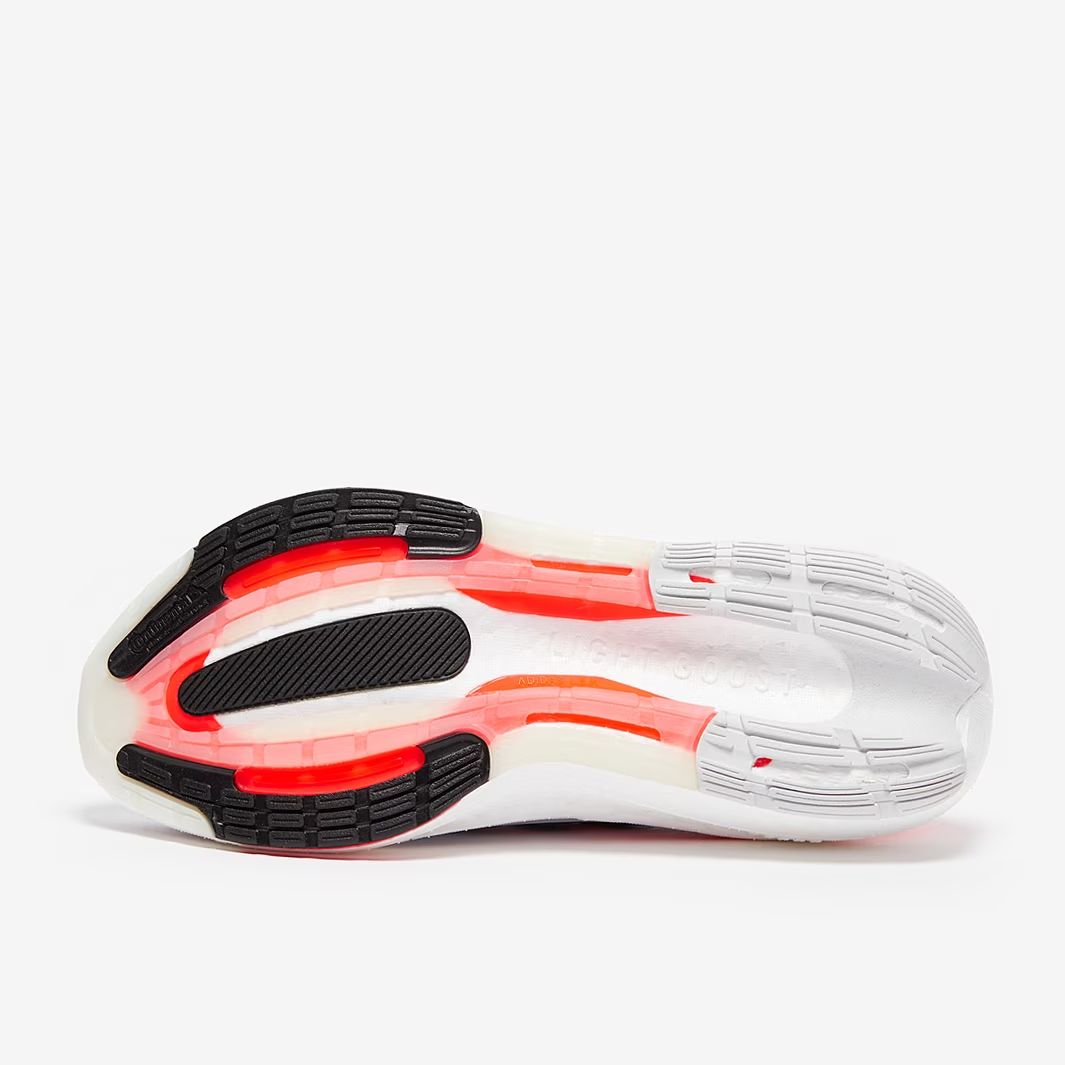 کفش رانینگ مردانه آدیداس مدل Ultraboost Light (سفید.قرمز) - تصویر 4