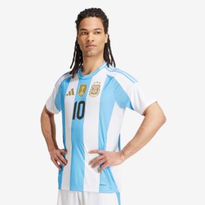 لباس اول تیم ملی آرژانتین 2024 Messi10 نسخه هواداری