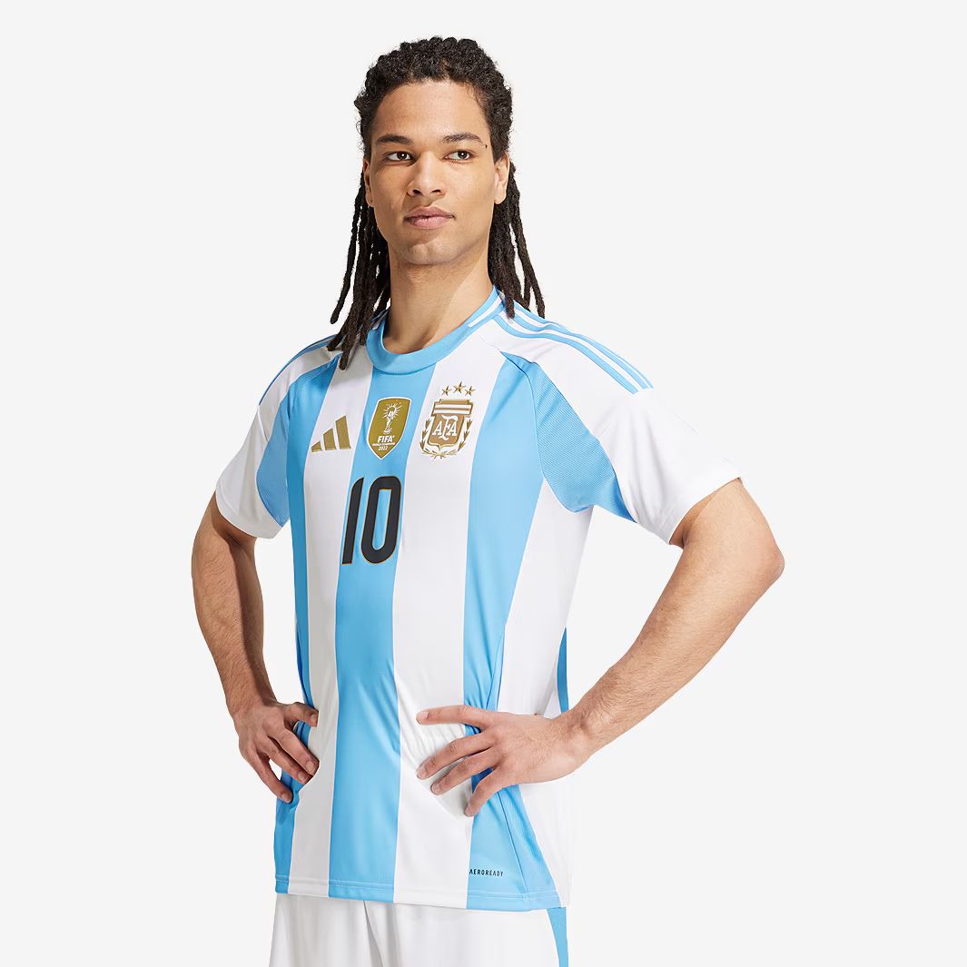 لباس اول تیم ملی آرژانتین 2024 Messi10 نسخه هواداری