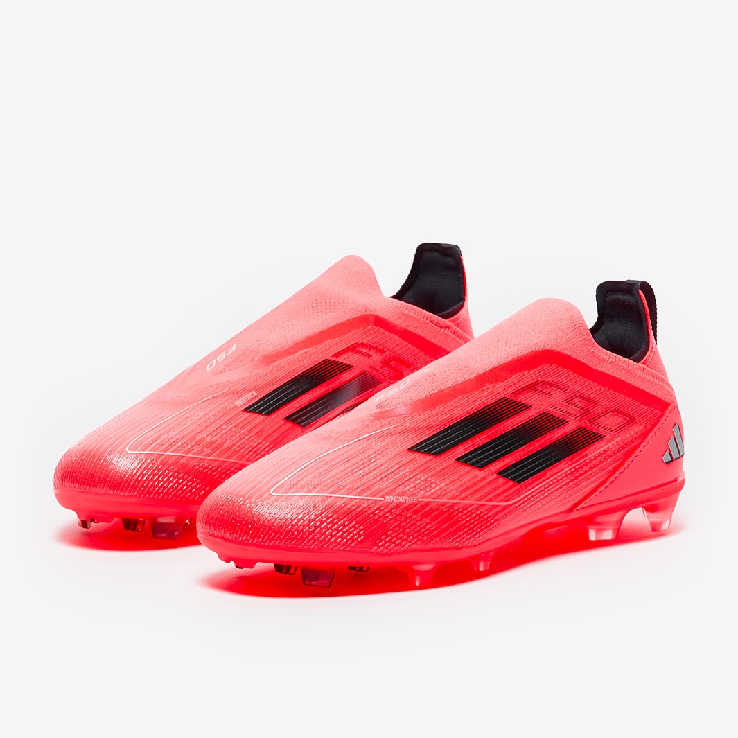کفش فوتبال آدیداس FG F50 PRO Laceless خردسال/نونهال