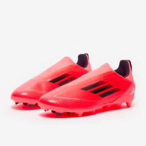 کفش فوتبال آدیداس FG/MG F50 League Laceless خردسال/نونهال